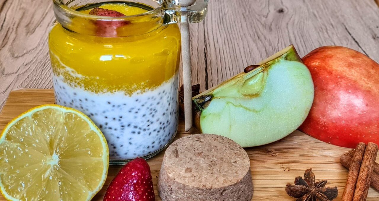 Coconut chia pudding