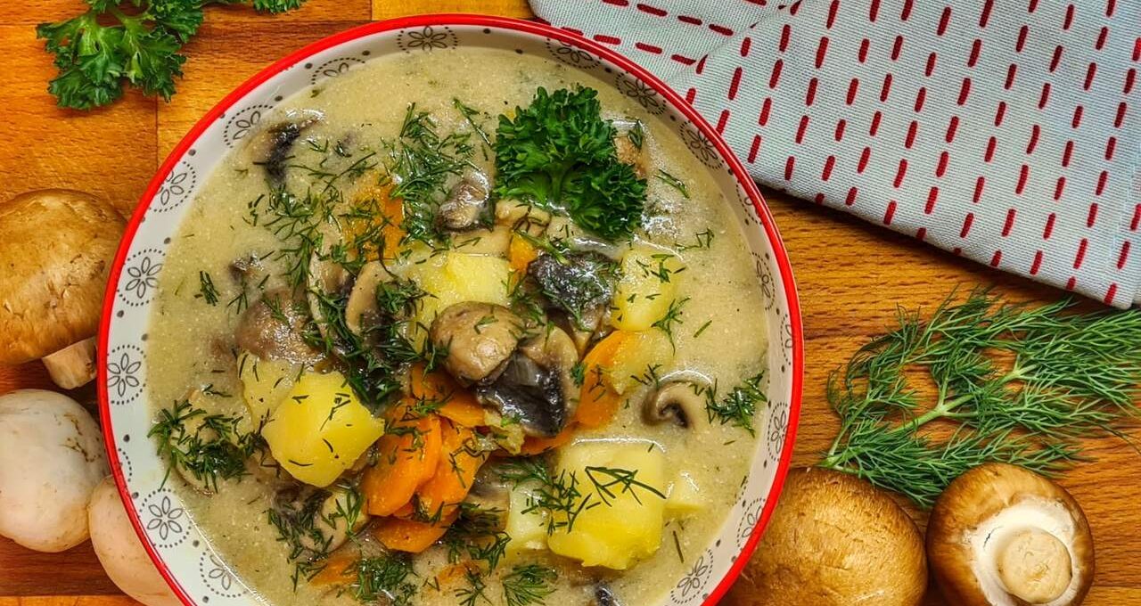 Czech “Kulajda” soup