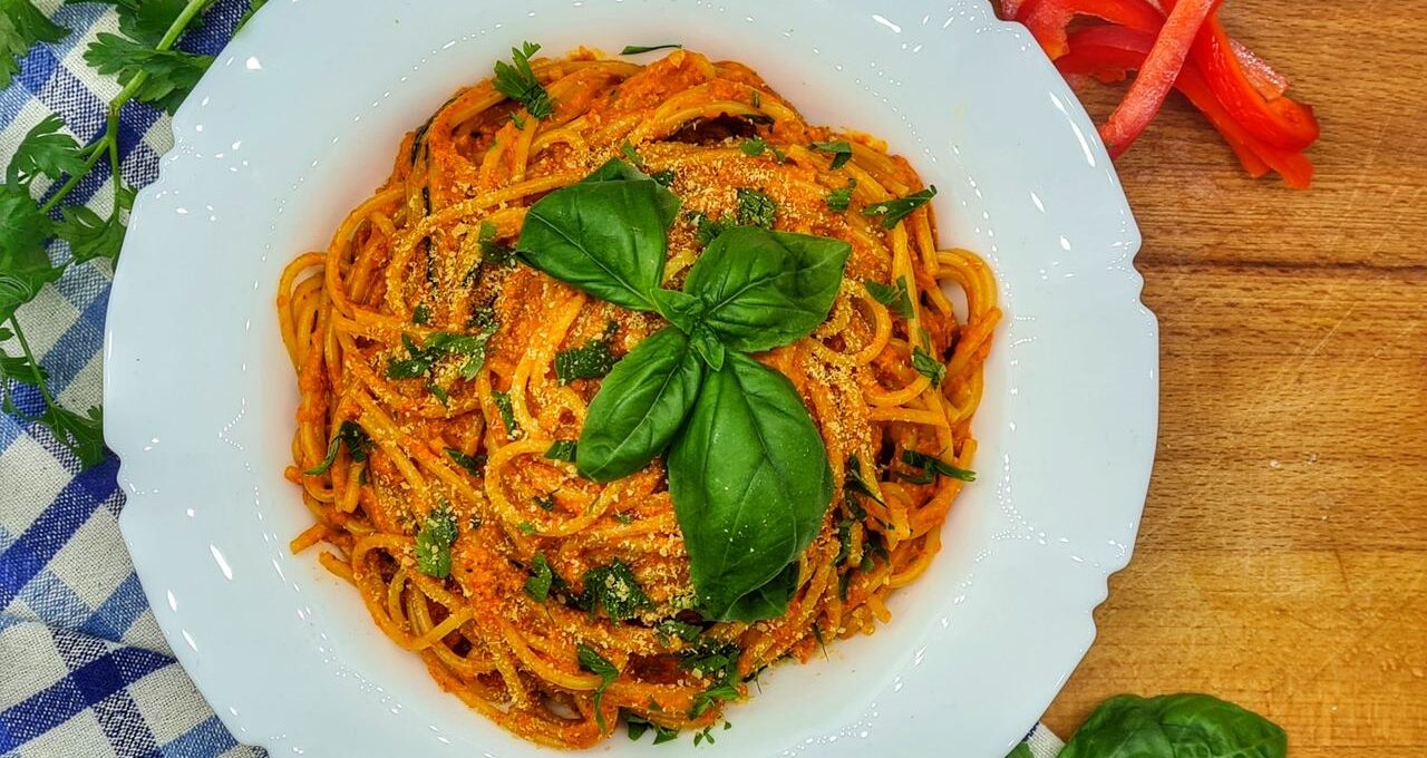 Roasted Pepper Pasta