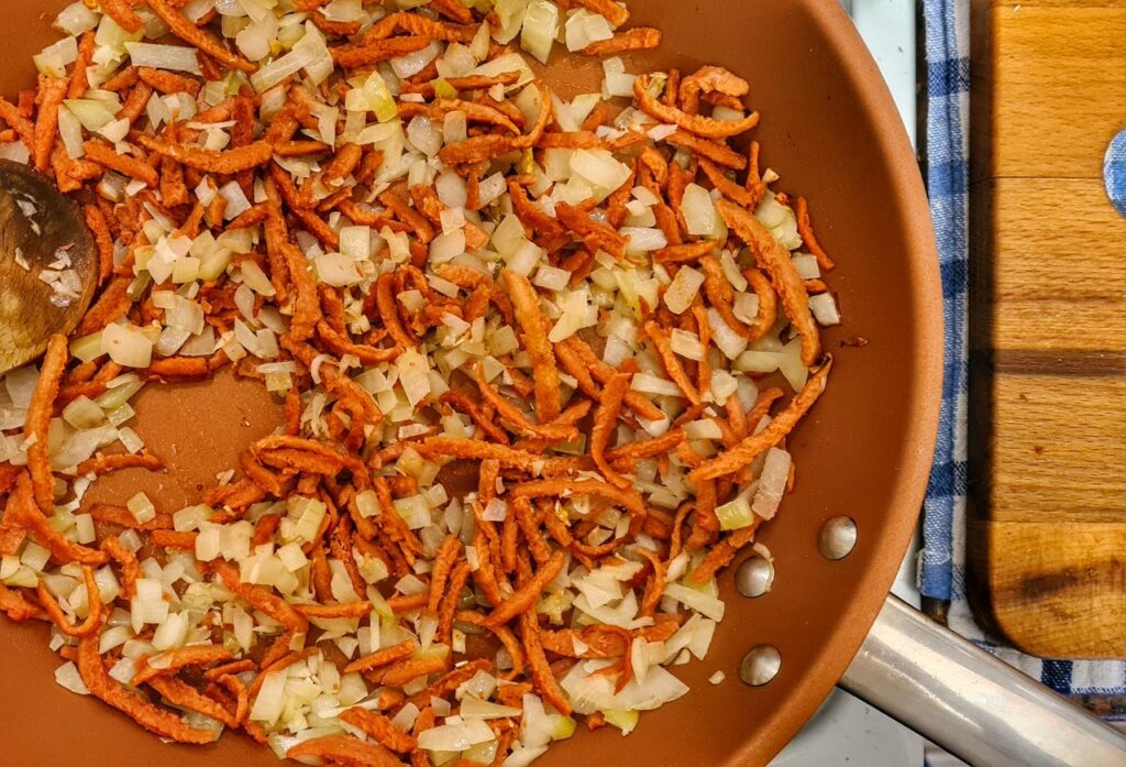 vegan špek - restování