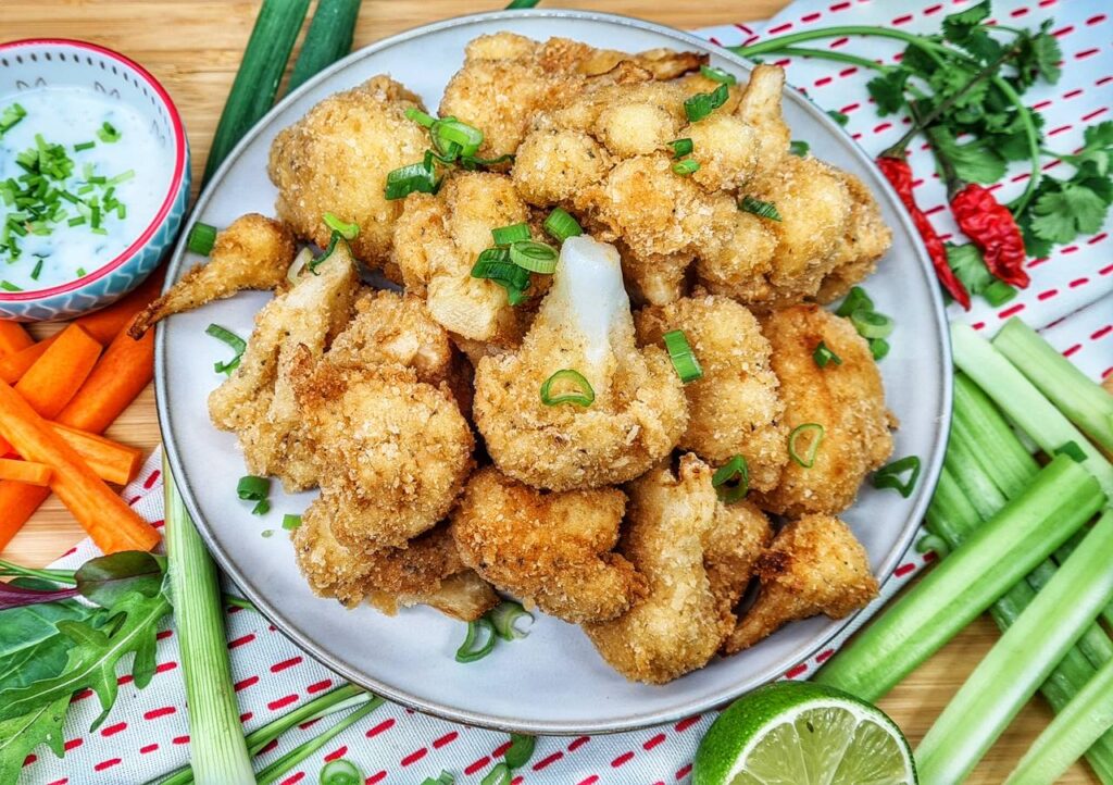 Cauliflower wings • Vegesauri • revolutionary vegan recipes