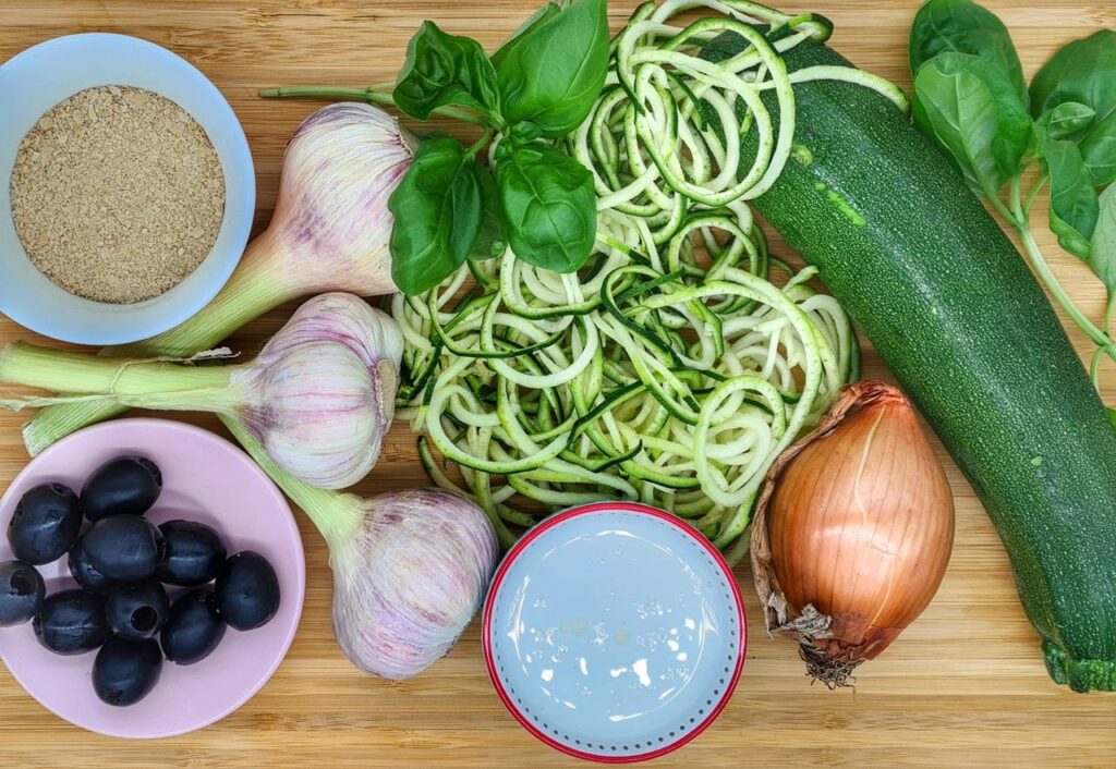 suroviny na zoodle